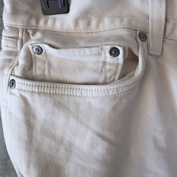 Banana Republic The Traveler Slim Fit Pants 33x30 Light Beige - Picture 5 of 7